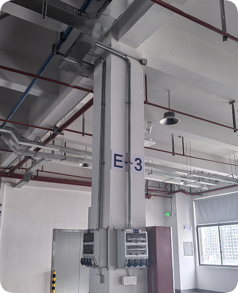 赛艺达—厂房电线杆装修